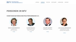 
                            13. Personen im BFV: Bayerischer Fechterverband e.V.
