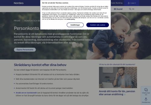 
                            3. Personkonto - lönekonto för en enkel vardagsekonomi | Nordea.se