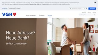 
                            3. Persönliche Daten online ändern | VGH