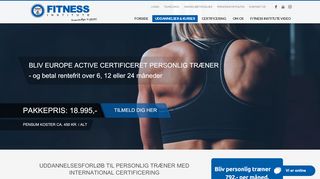 
                            13. Personlig træner forløb - Fitness Institute