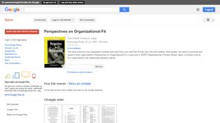 
                            13. Perspectives on Organizational Fit
