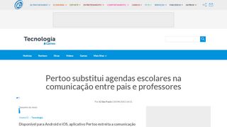 
                            5. Pertoo substitui agendas escolares na comunicação entre pais e ...