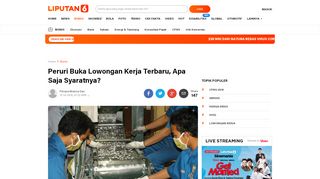 
                            10. Peruri Buka Lowongan Kerja Terbaru, Apa Saja Syaratnya? - Bisnis ...