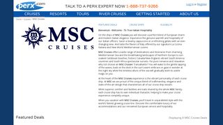 
                            11. Perx.com - MSC Cruises