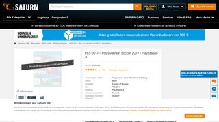 
                            9. PES 2017 – Pro Evolution Soccer 2017 für PlayStation 4 online kaufen ...