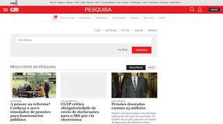 
                            10. Pesquisa por CGA Directa - Correio da Manhã