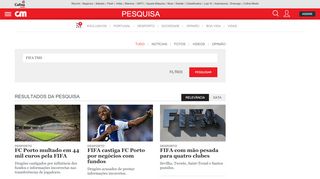 
                            10. Pesquisa por FIFA TMS - Correio da Manhã