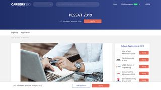 
                            9. PESSAT 2019 – Dates, Eligibility, Application Form, Pattern, Syllabus