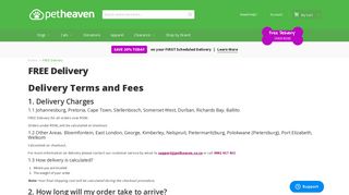 
                            4. Pet Heaven | FREE Delivery