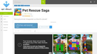 
                            5. Pet Rescue Saga 1.165.13 per Android - Download in italiano