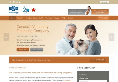 
                            12. Petcard - Canada's Veterinary Financing Company