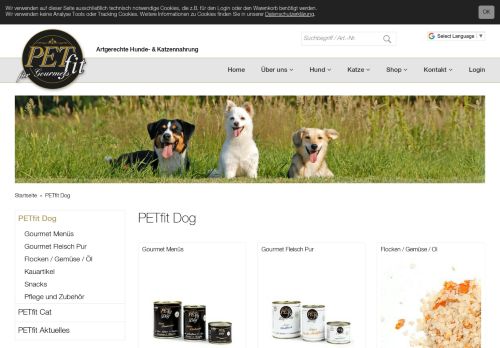 
                            4. PETfit Dog Produkte - Pet-Fit Vertriebs GmbH