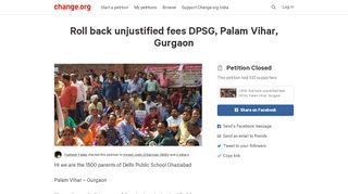 
                            13. Petition · CBSE: Roll back unjustified fees DPSG, Palam ... - Change.org