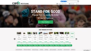 
                            4. Petition Site: Start free online petitions