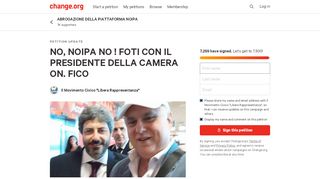 
                            13. Petition update · NO, NOIPA NO ! FOTI CON IL PRESIDENTE DELLA ...