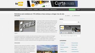 
                            11. Petrobras será multada em 170 milhões e Inea começa a dragar rios ...