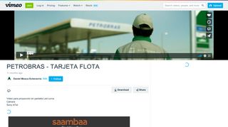 
                            9. PETROBRAS - TARJETA FLOTA on Vimeo