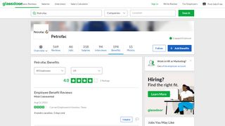
                            7. Petrofac Employee Benefits and Perks | Glassdoor