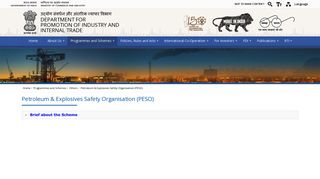 
                            5. Petroleum & Explosives Safety Organisation (PESO) | Department ...
