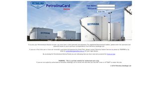
                            2. PetrolinaCard Login