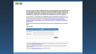 
                            1. PETS Login Page - NYCENet