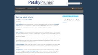 
                            13. Petsky Prunier Daily Deals Blog | Daily Deals covering the ...