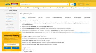 
                            6. Petunjuk Pembayaran - KlikIndomaret
