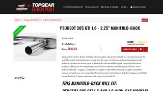 
                            11. Peugeot 205 GTi 1.6 - 2.25