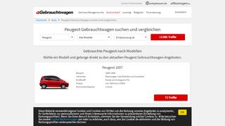 
                            7. Peugeot Gebraucht und neu in Ihrer Region finden