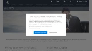 
                            5. PEUGEOT Smartphone Apps im Überblick