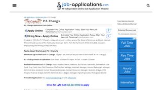 
                            12. P.F. Chang's Application, Jobs & Careers Online - Job-Applications.com