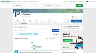 
                            12. PF Concept Reviews | Glassdoor