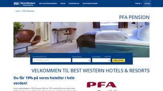 
                            10. PFA pension - Best Western Hotels and Resorts