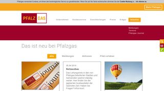 
                            12. Pfalzgas Journal - Aktuelles – PFALZGAS GmbH