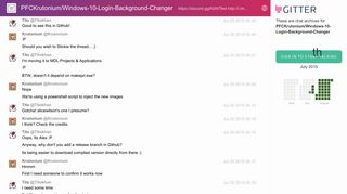 
                            12. PFCKrutonium/Windows-10-Login-Background-Changer - Gitter