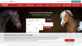 
                            3. Pferde kaufen und Pferde verkaufen | Pferdemarkt ehorses.de