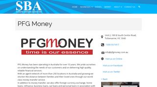 
                            11. PFG Money - Sunshine Business Association