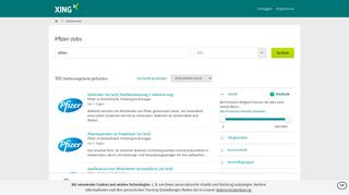 
                            13. Pfizer: Aktuelle Jobs | XING Stellenmarkt