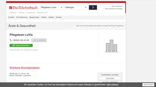 
                            13. Pflegeteam LaVie in Völklingen-Luisenthal >> im Das Telefonbuch ...