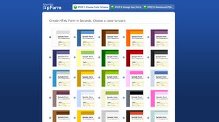 
                            6. pForm - Free HTML Form Builder - Create Web Form Template Online