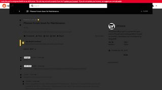 
                            7. Pfsense Forum down for Maintenance. : PFSENSE - Reddit