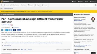 
                            9. PGP - how to make it autologin different windows user account ...