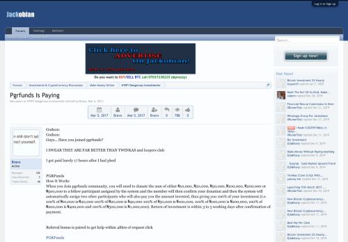 
                            12. Pgrfunds Is Paying | Jackobian Forums