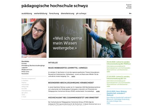 
                            1. PH Schwyz: Pädagogische Hochschule Schwyz