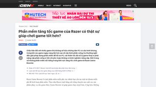 
                            7. Phần mềm tăng tốc game của Razer có thật sự giúp chơi game tốt hơn?