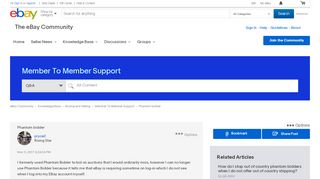 
                            9. Phantom bidder - The eBay Community