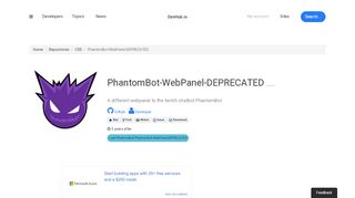 
                            12. PhantomBot/PhantomBot-WebPanel-DEPRECATED A different ...