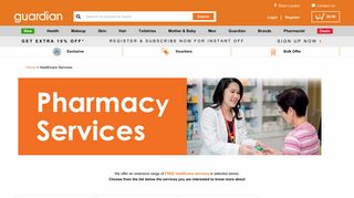 
                            6. Pharmacist Services | Guardian SG