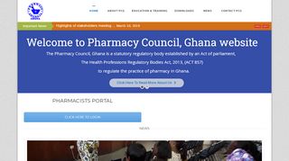 
                            13. Pharmacy Council, Ghana: Welcome