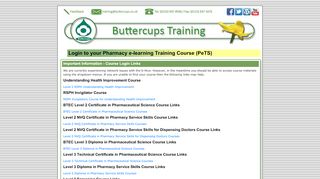 
                            7. Pharmacy e-learning Training Service (PeTS) Student Login